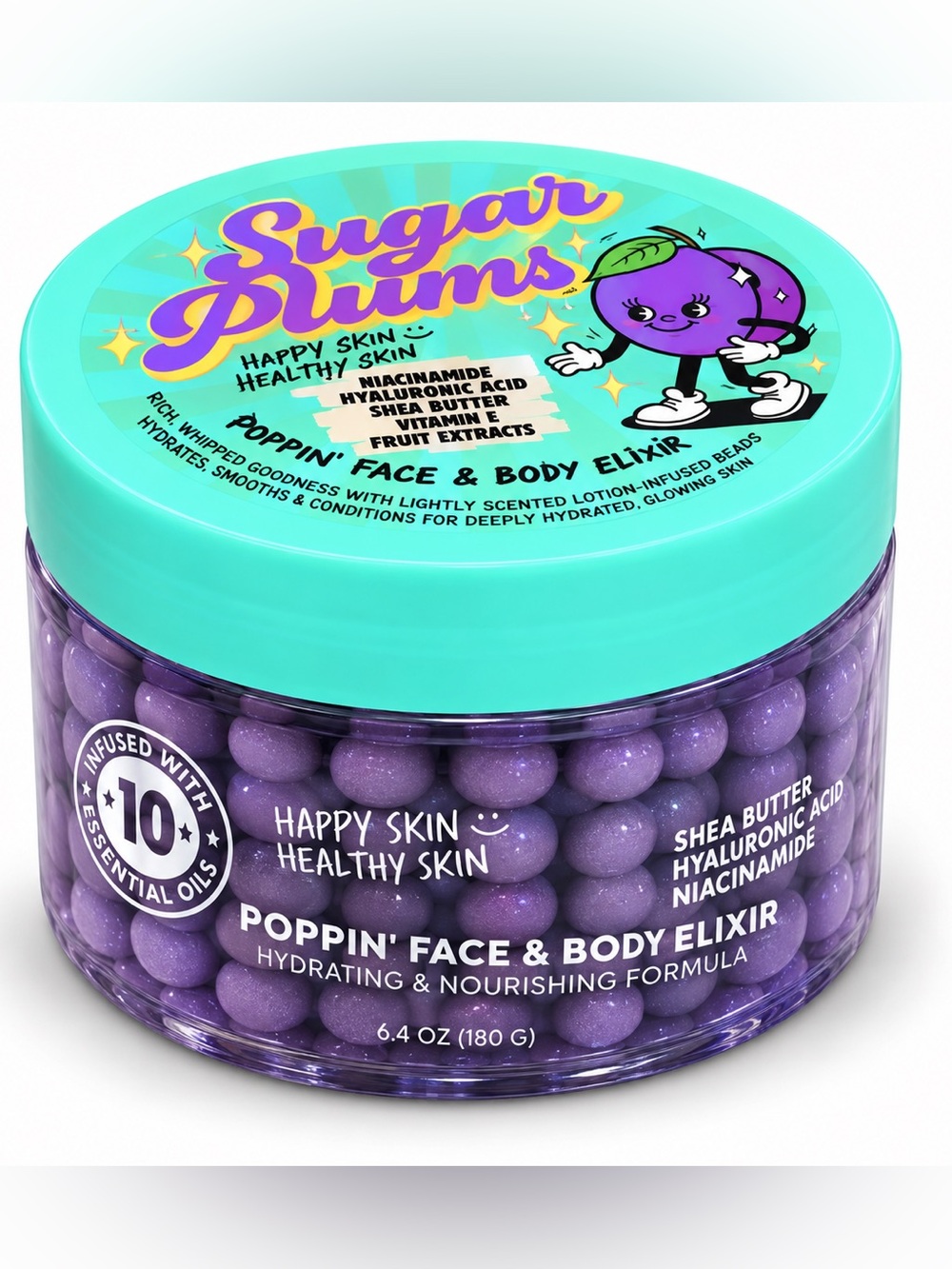 Sugar Plum Poppin’ Face and Body Elixir